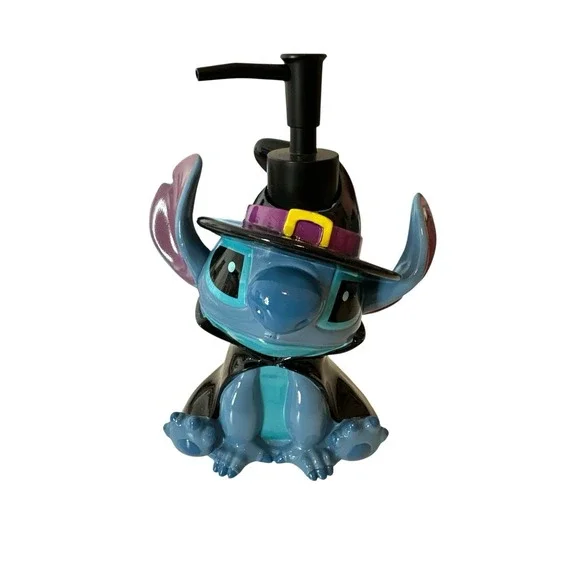 New Disney Lilo & Stitch Halloween Witch Hat Costume Soap Lotion Dispenser - Picture 1 of 6